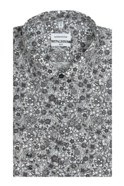 Фото рубашки Полуприлегающий силуэт Рубашка SEIDENSTICKER, цвет антрацитовый