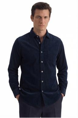 Фото рубашки Прямой силуэт Рубашка SEIDENSTICKER, цвет синий