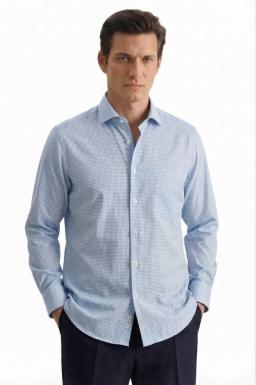 Фото рубашки Прямой силуэт Рубашка SEIDENSTICKER, цвет голубой