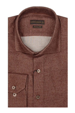 Фото рубашки Fashion Fit Рубашка ENRICO CERINI, цвет коричневый