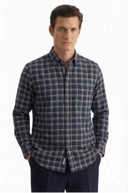 Фото рубашки Прямой силуэт Рубашка SEIDENSTICKER, цвет синий